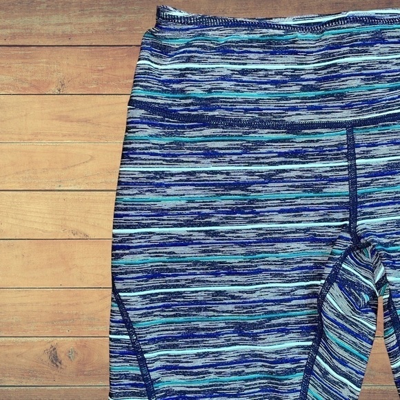 Nordstrom Zella XS Striped Athletic Capri Leggings • Multicolored • Knit  NWOT - Picture 7 of 16
